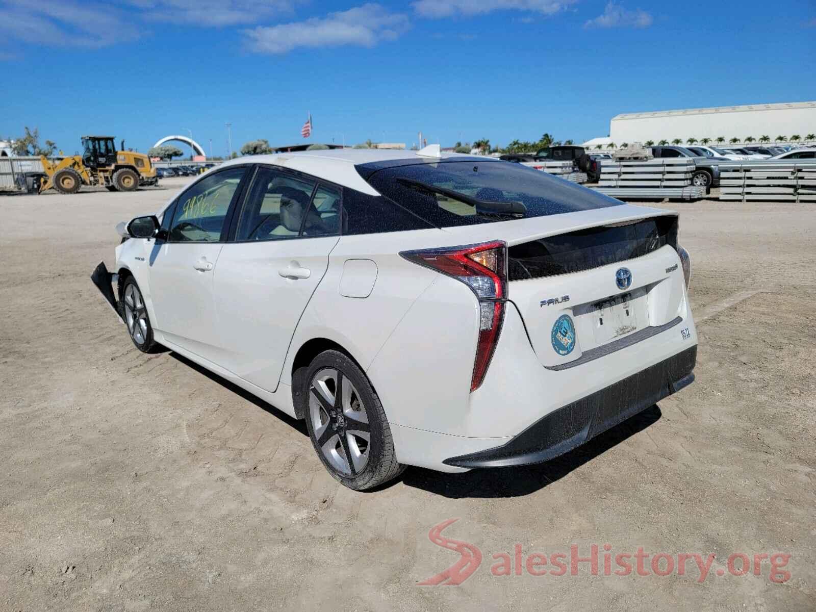 JTDKARFU6H3533601 2017 TOYOTA PRIUS