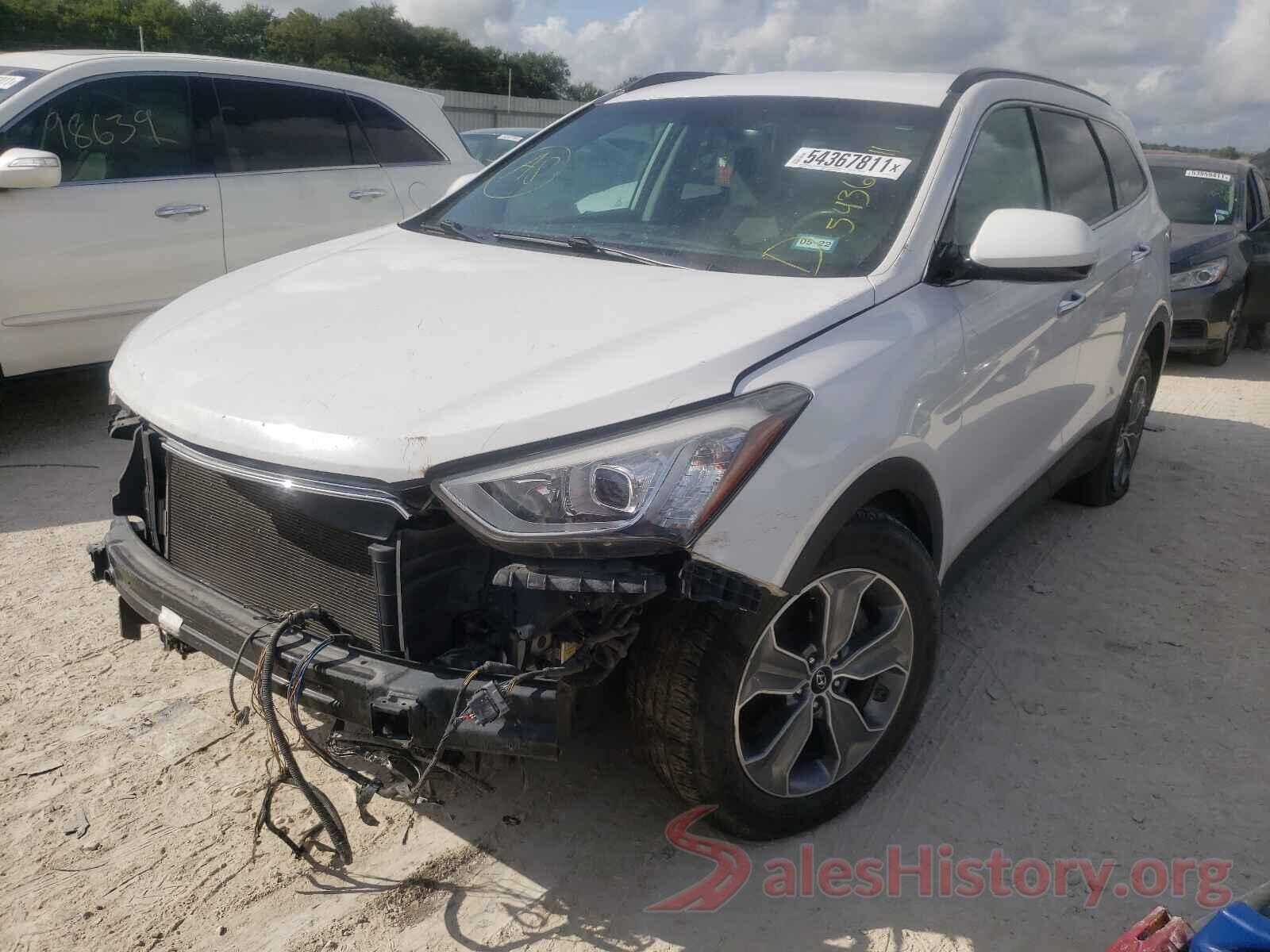 KM8SMDHF1GU153319 2016 HYUNDAI SANTA FE