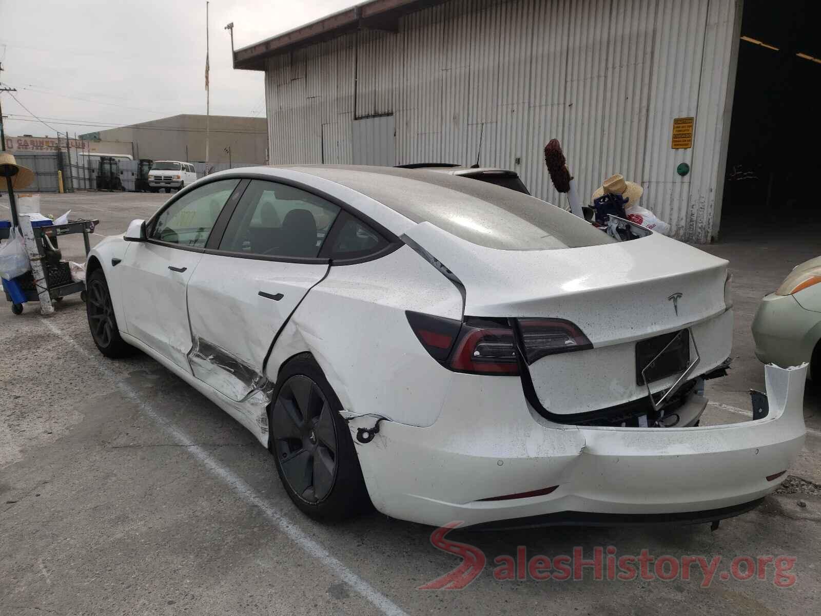 5YJ3E1EAXMF939492 2021 TESLA MODEL 3