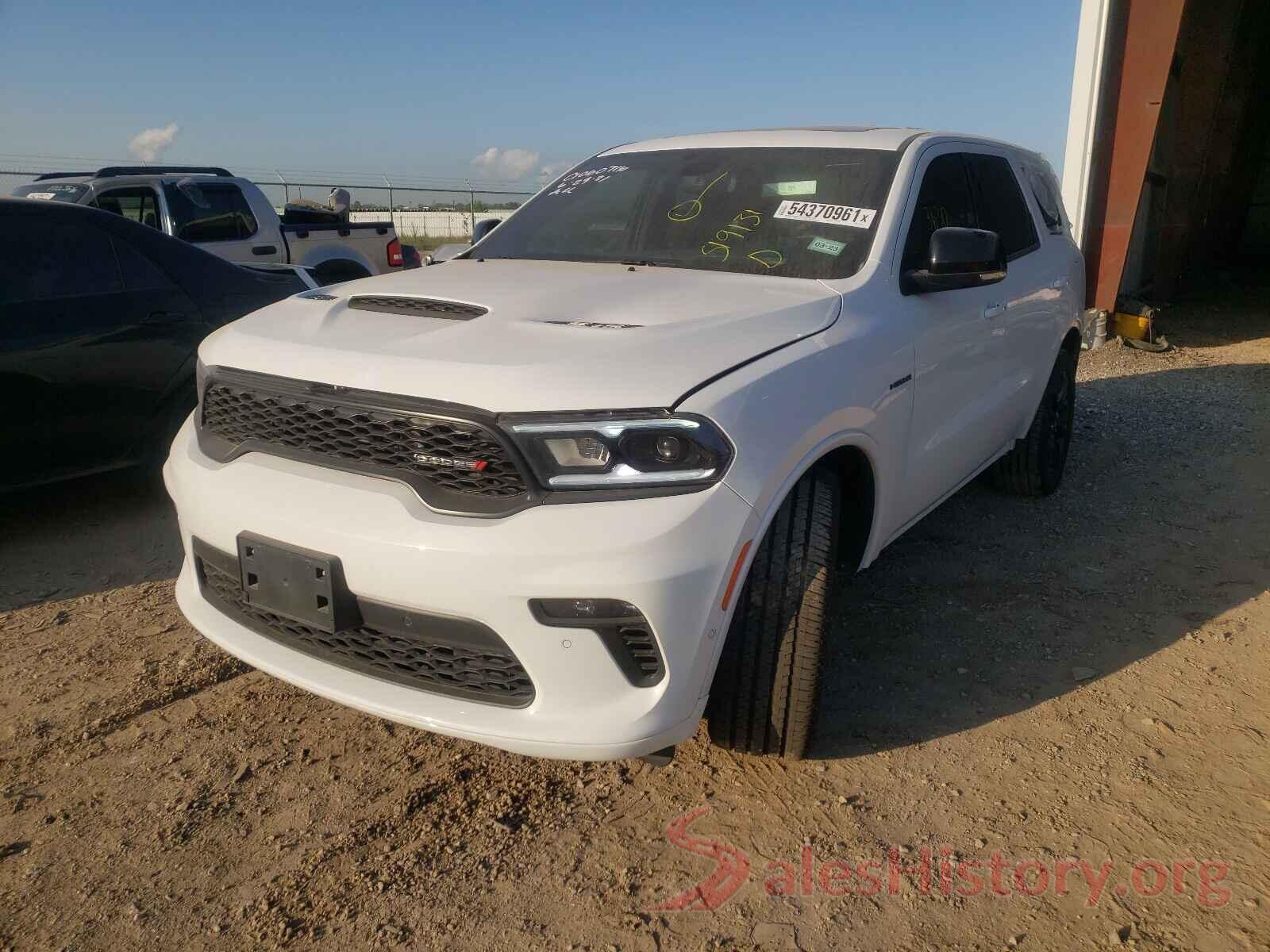 1C4SDHCT3MC519131 2021 DODGE DURANGO