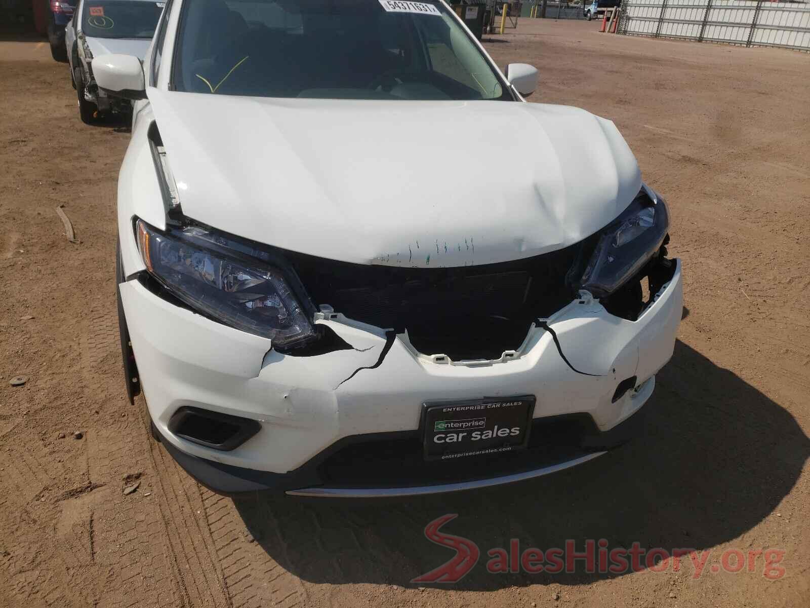 5N1AT2MV1GC822338 2016 NISSAN ROGUE