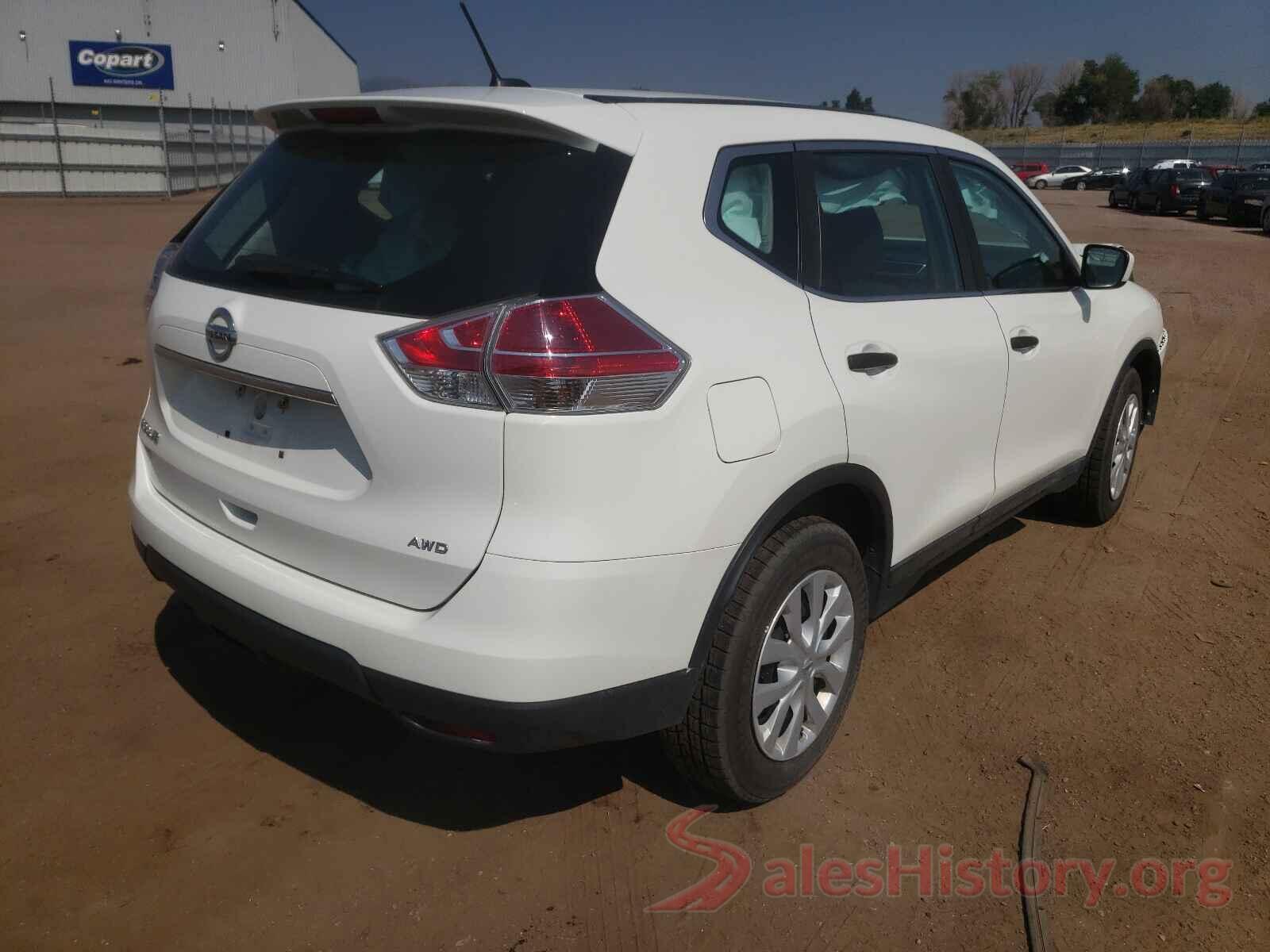 5N1AT2MV1GC822338 2016 NISSAN ROGUE