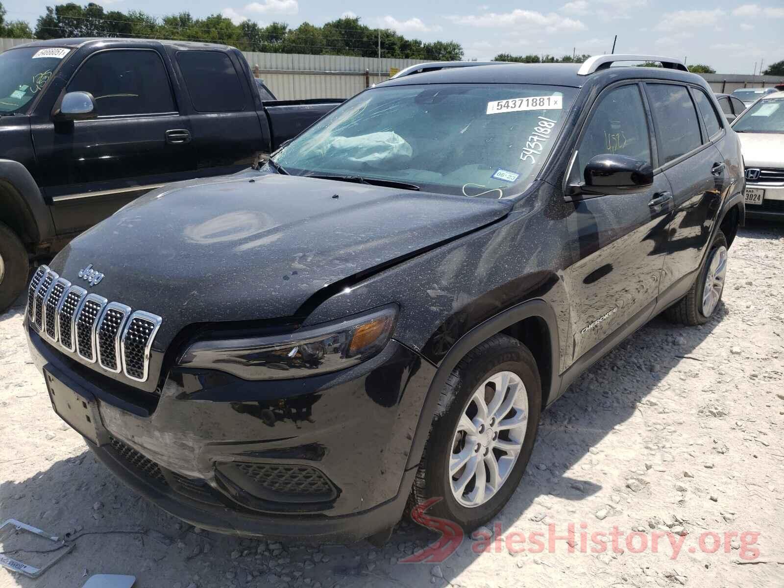 1C4PJLCB0MD173929 2021 JEEP CHEROKEE