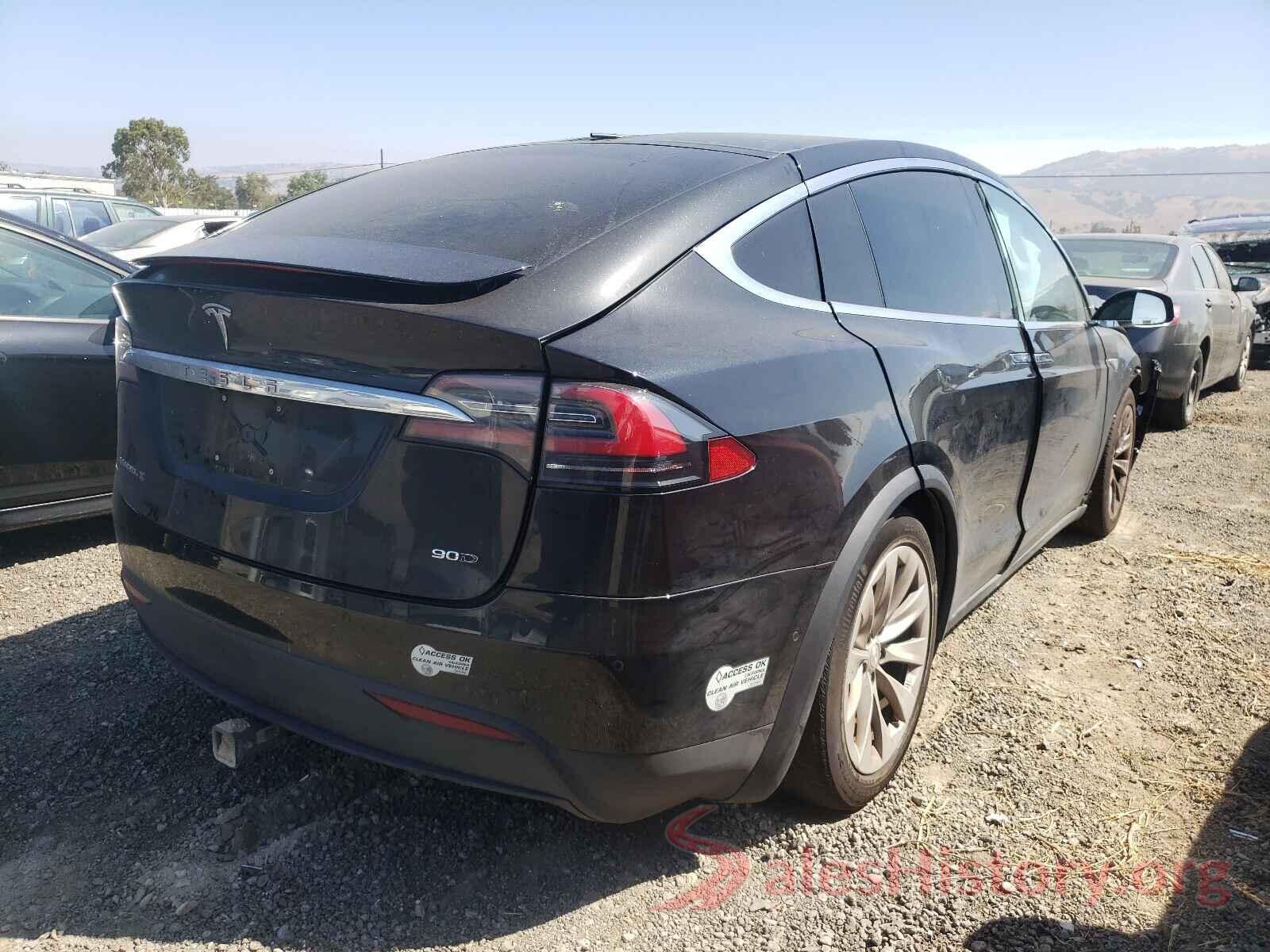 5YJXCAE22GF001944 2016 TESLA MODEL X