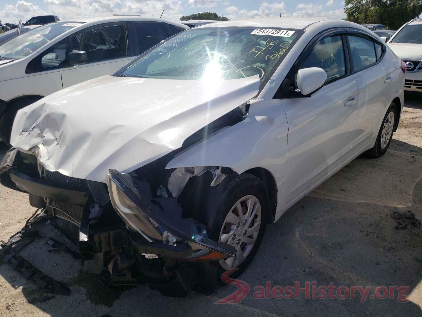 5NPD74LF5HH166484 2017 HYUNDAI ELANTRA