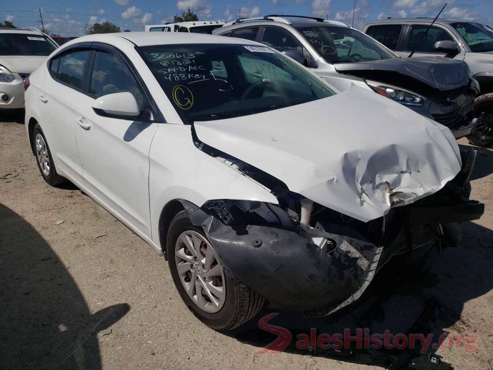 5NPD74LF5HH166484 2017 HYUNDAI ELANTRA