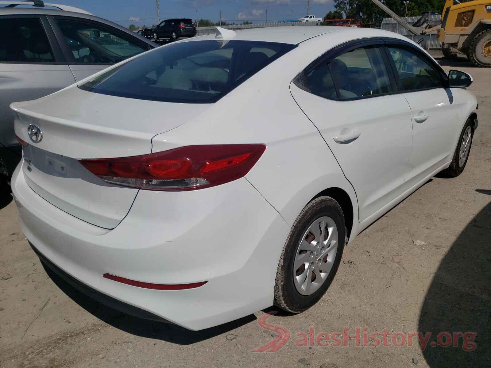 5NPD74LF5HH166484 2017 HYUNDAI ELANTRA