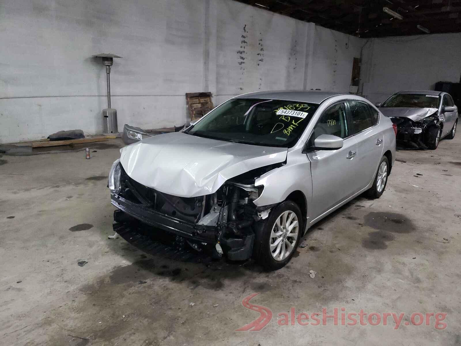 3N1AB7APXKY391835 2019 NISSAN SENTRA