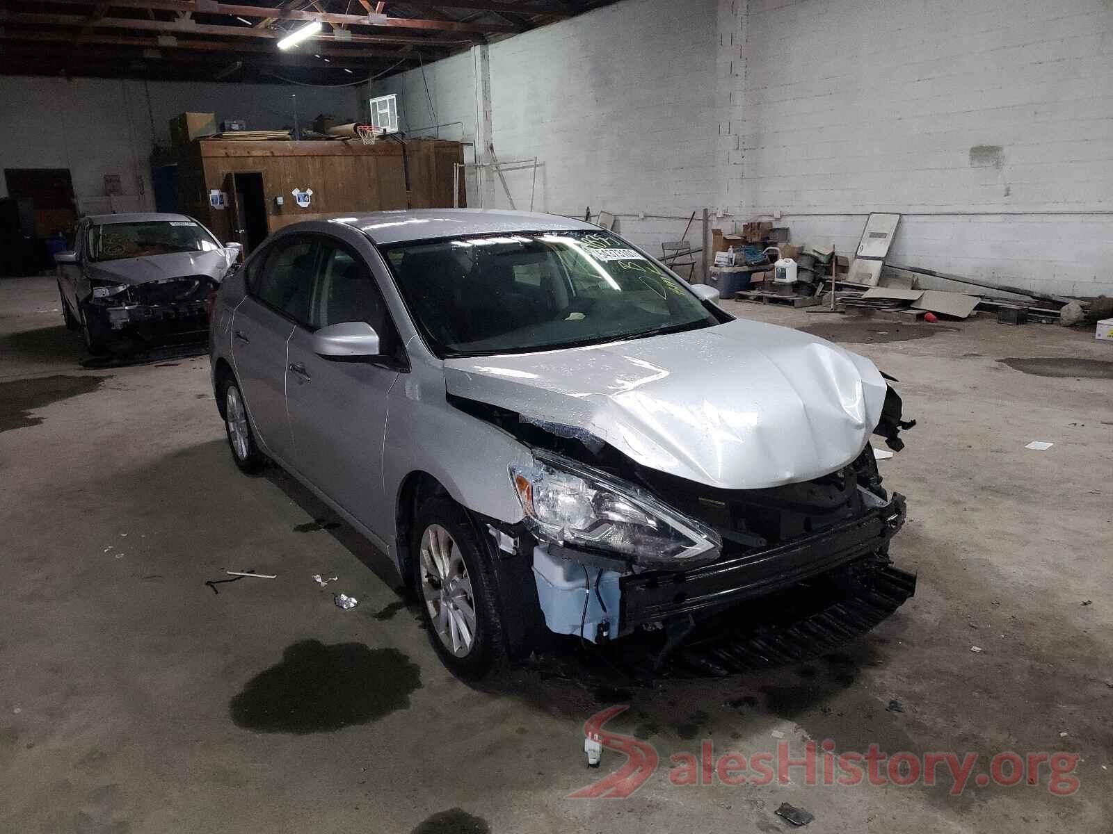 3N1AB7APXKY391835 2019 NISSAN SENTRA