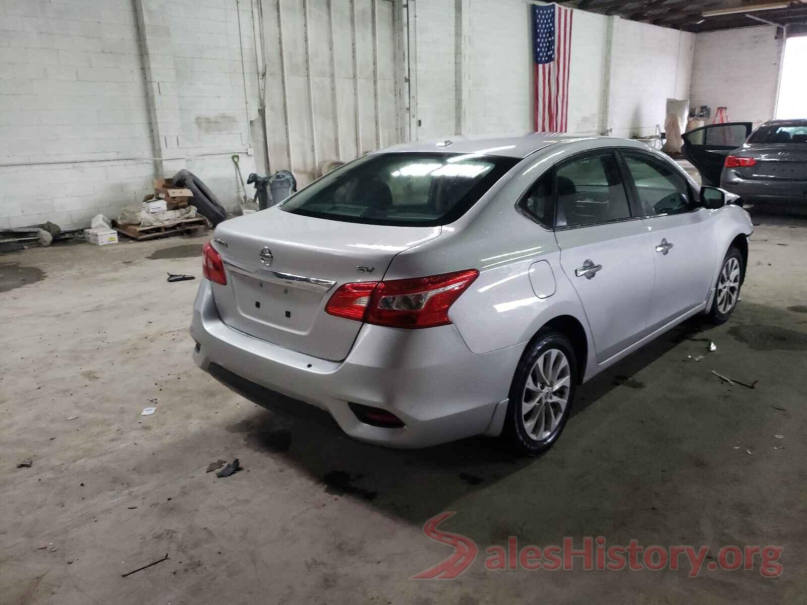 3N1AB7APXKY391835 2019 NISSAN SENTRA