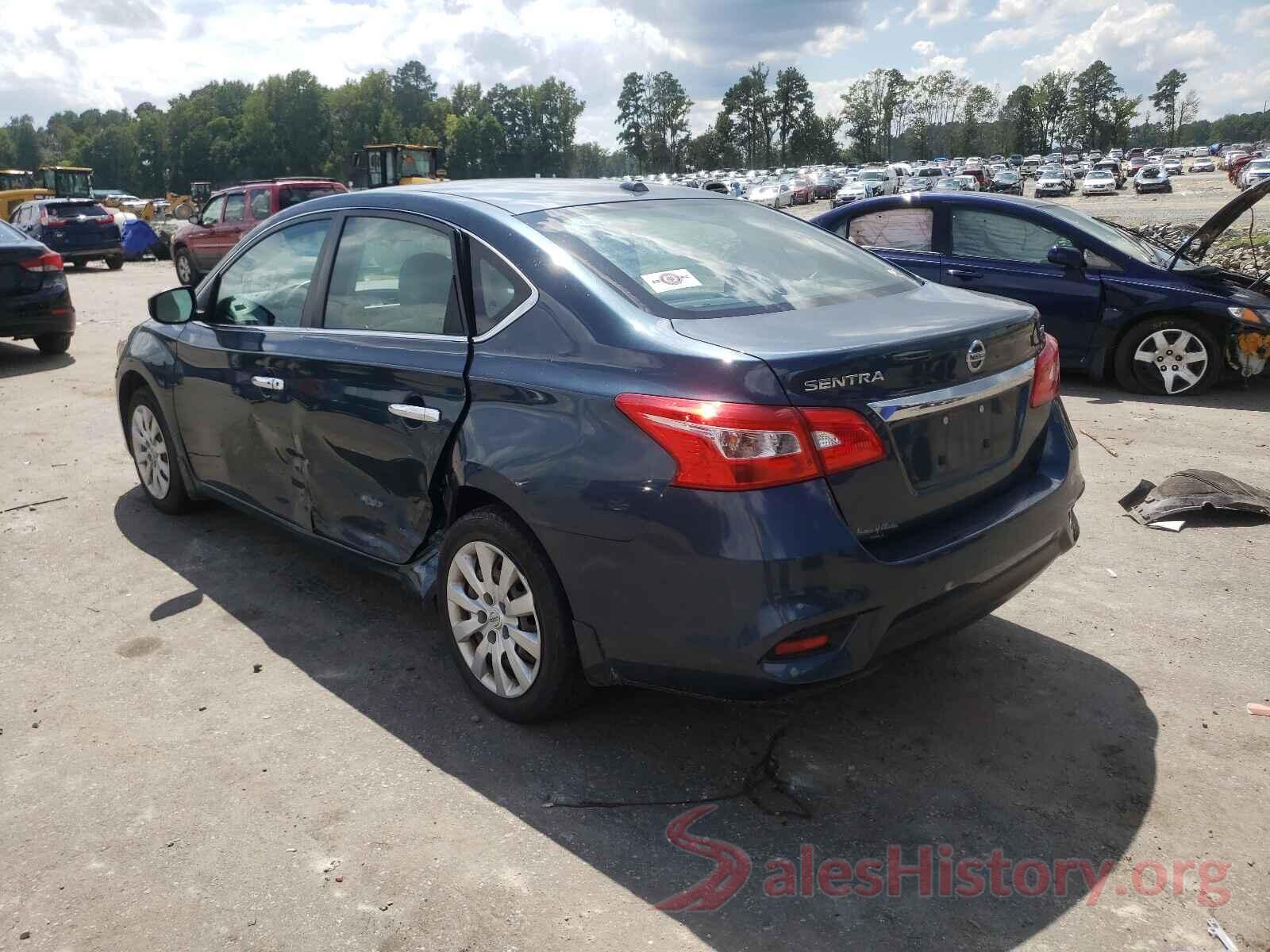 3N1AB7AP3HY236259 2017 NISSAN SENTRA