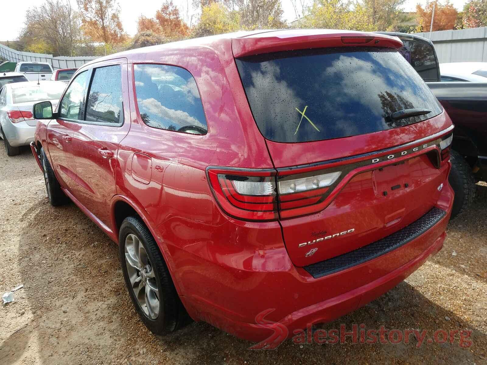 1C4SDJCT2KC738375 2019 DODGE DURANGO