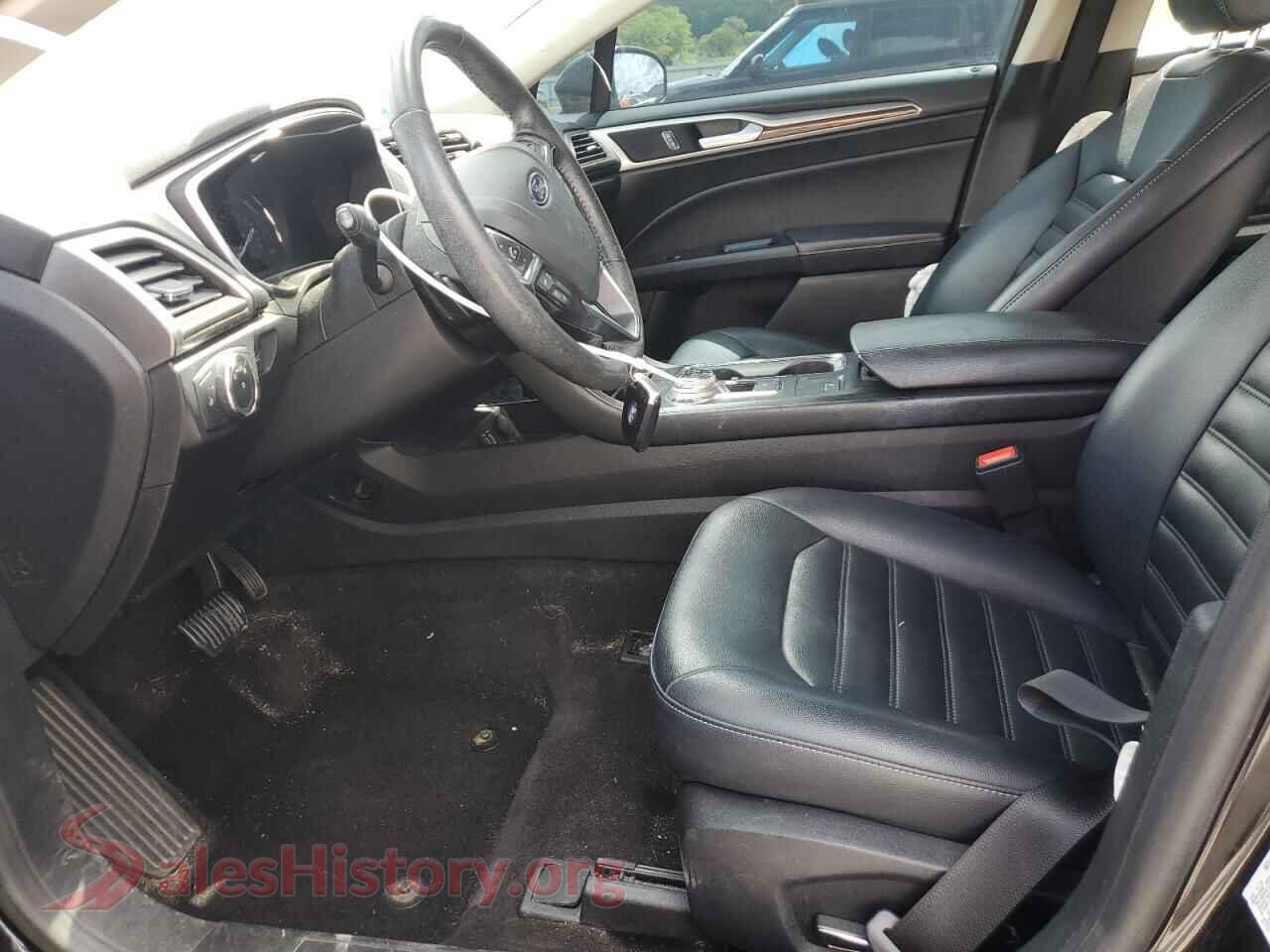 2019 FORD FUSION VIN 3FA6P0CD2KR147322, engine bay