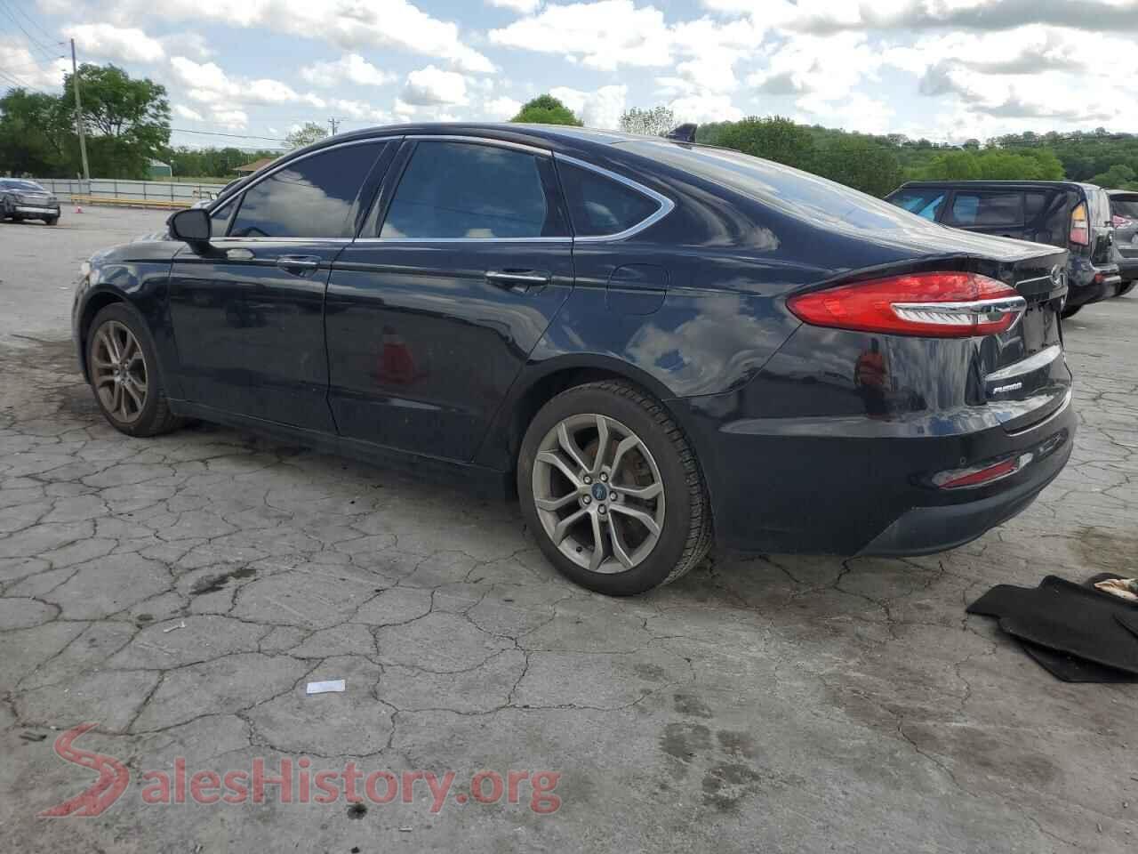 2019 FORD FUSION VIN 3FA6P0CD2KR147322, front view