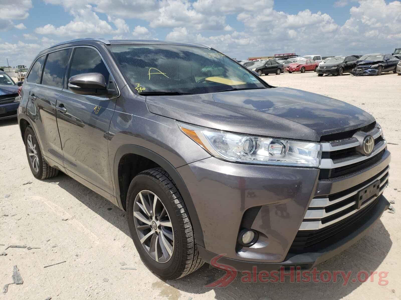 5TDKZRFH9JS528666 2018 TOYOTA HIGHLANDER