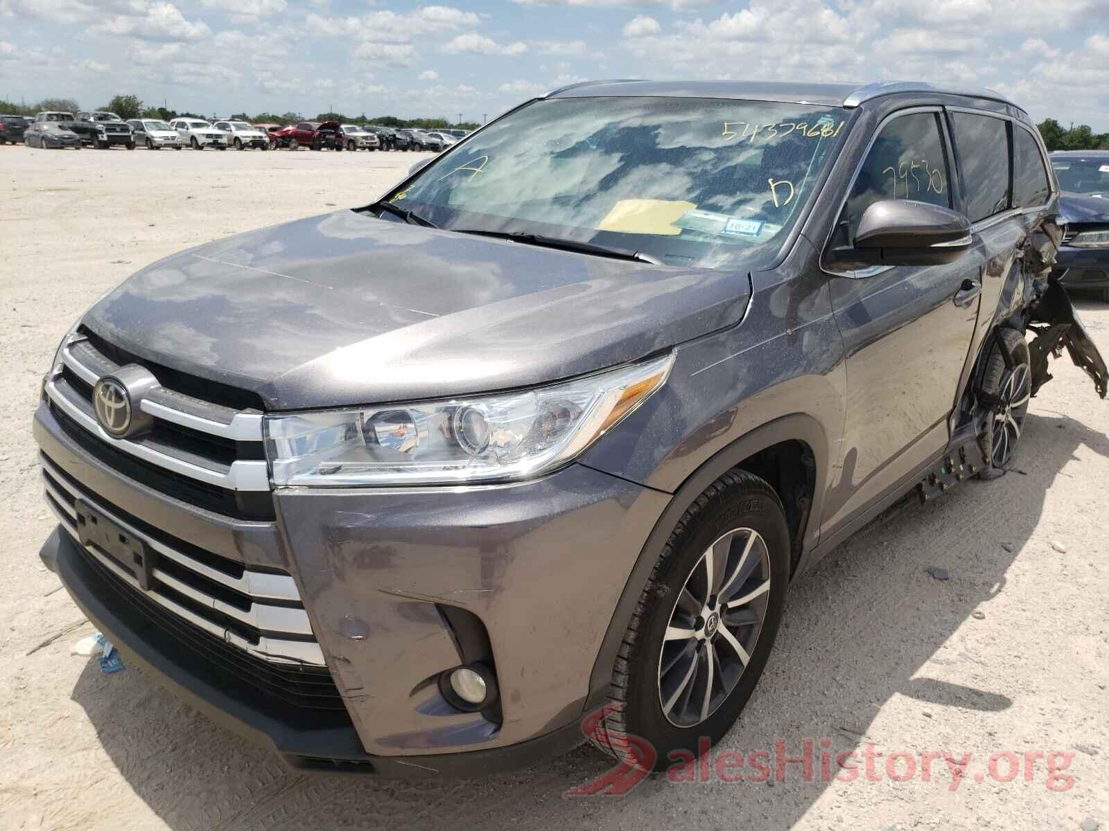 5TDKZRFH9JS528666 2018 TOYOTA HIGHLANDER