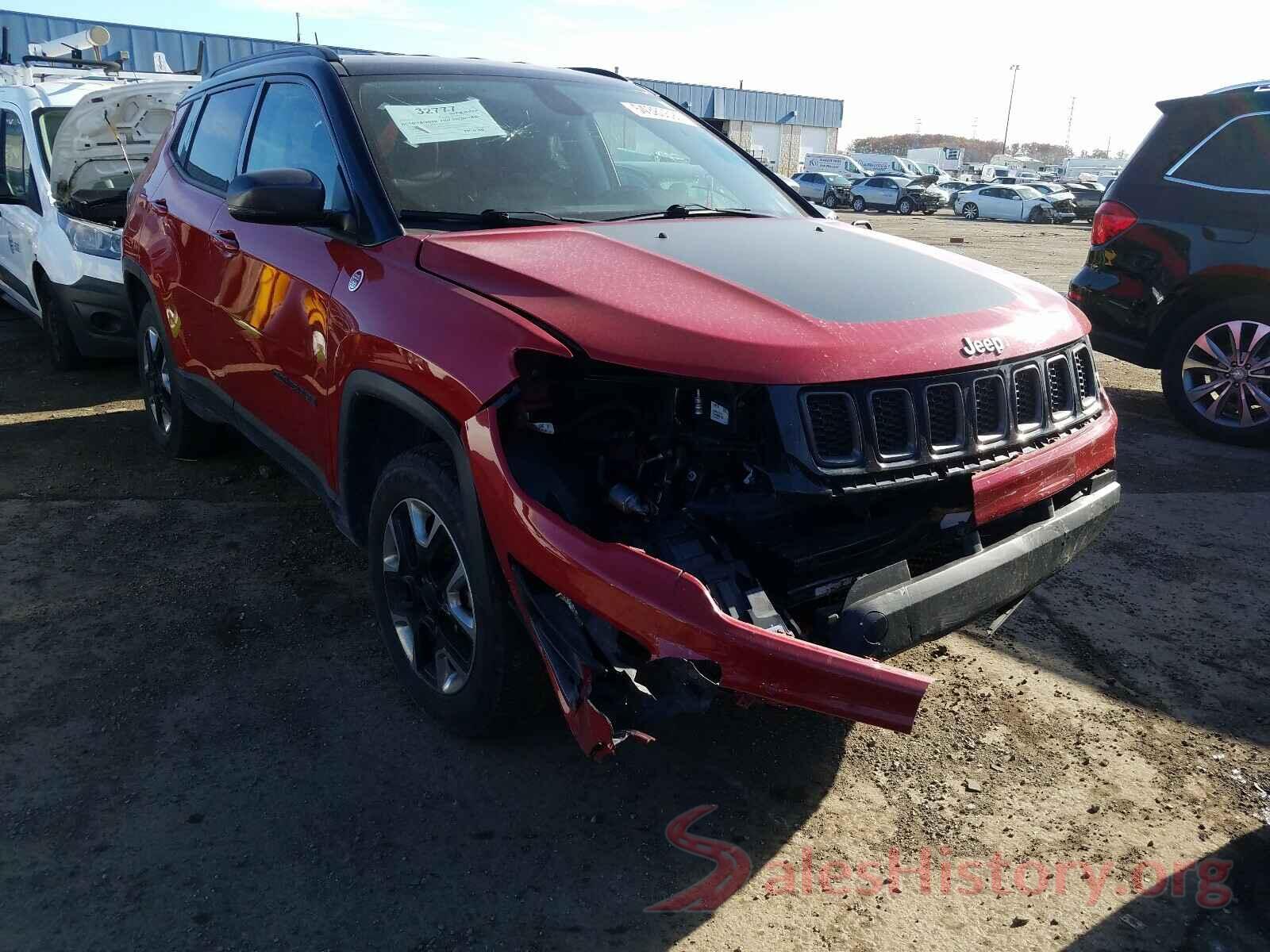 3C4NJDDB7HT657091 2017 JEEP COMPASS