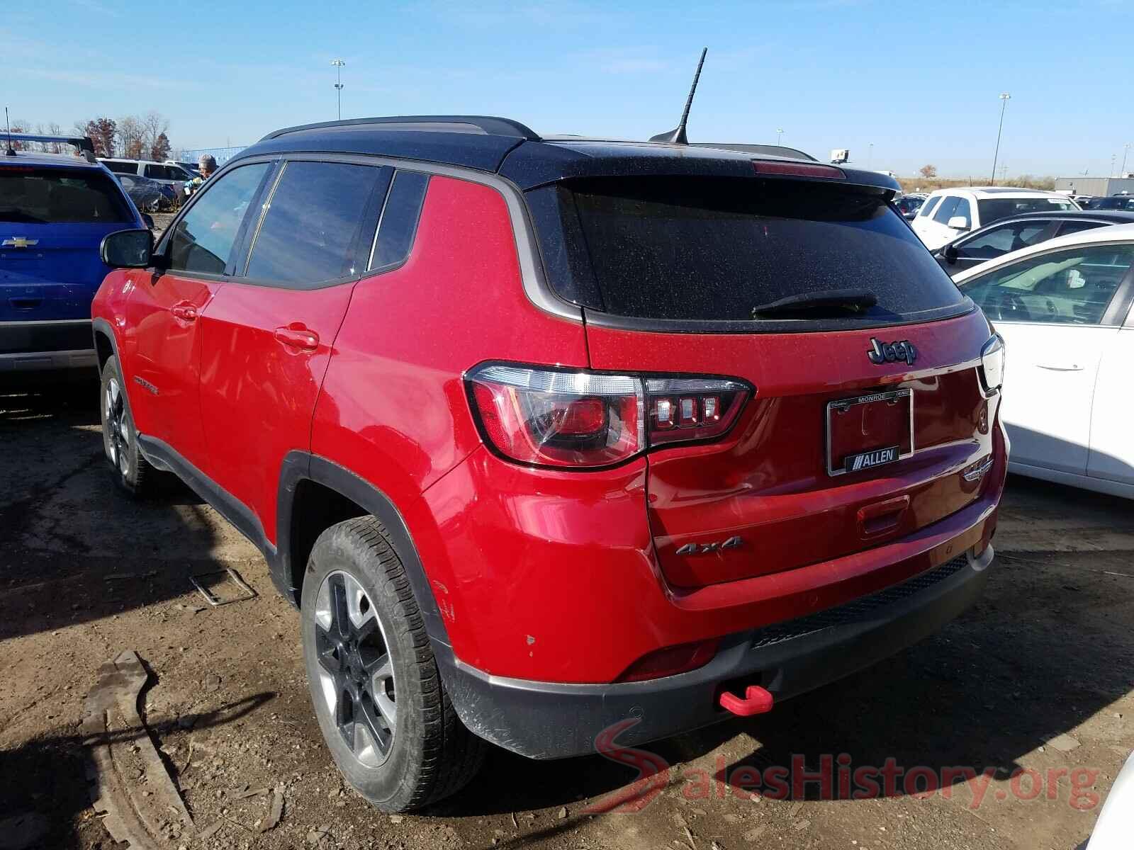 3C4NJDDB7HT657091 2017 JEEP COMPASS