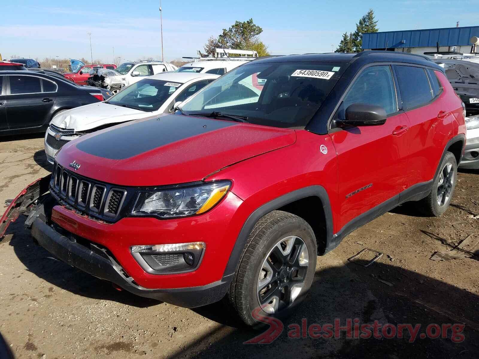 3C4NJDDB7HT657091 2017 JEEP COMPASS