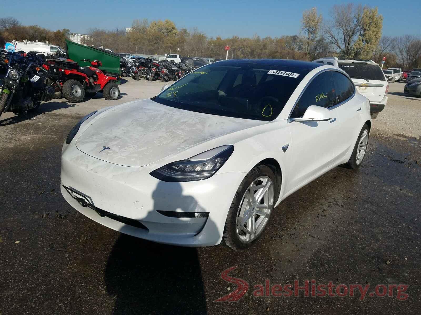 5YJ3E1EA4JF005758 2018 TESLA MODEL 3