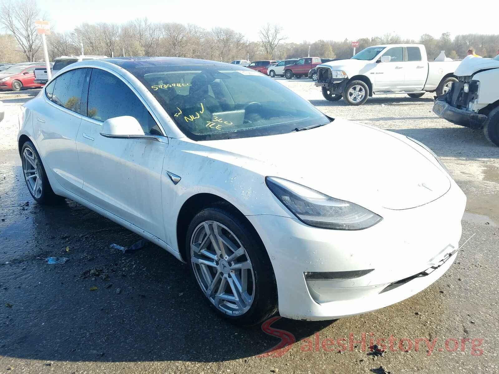 5YJ3E1EA4JF005758 2018 TESLA MODEL 3