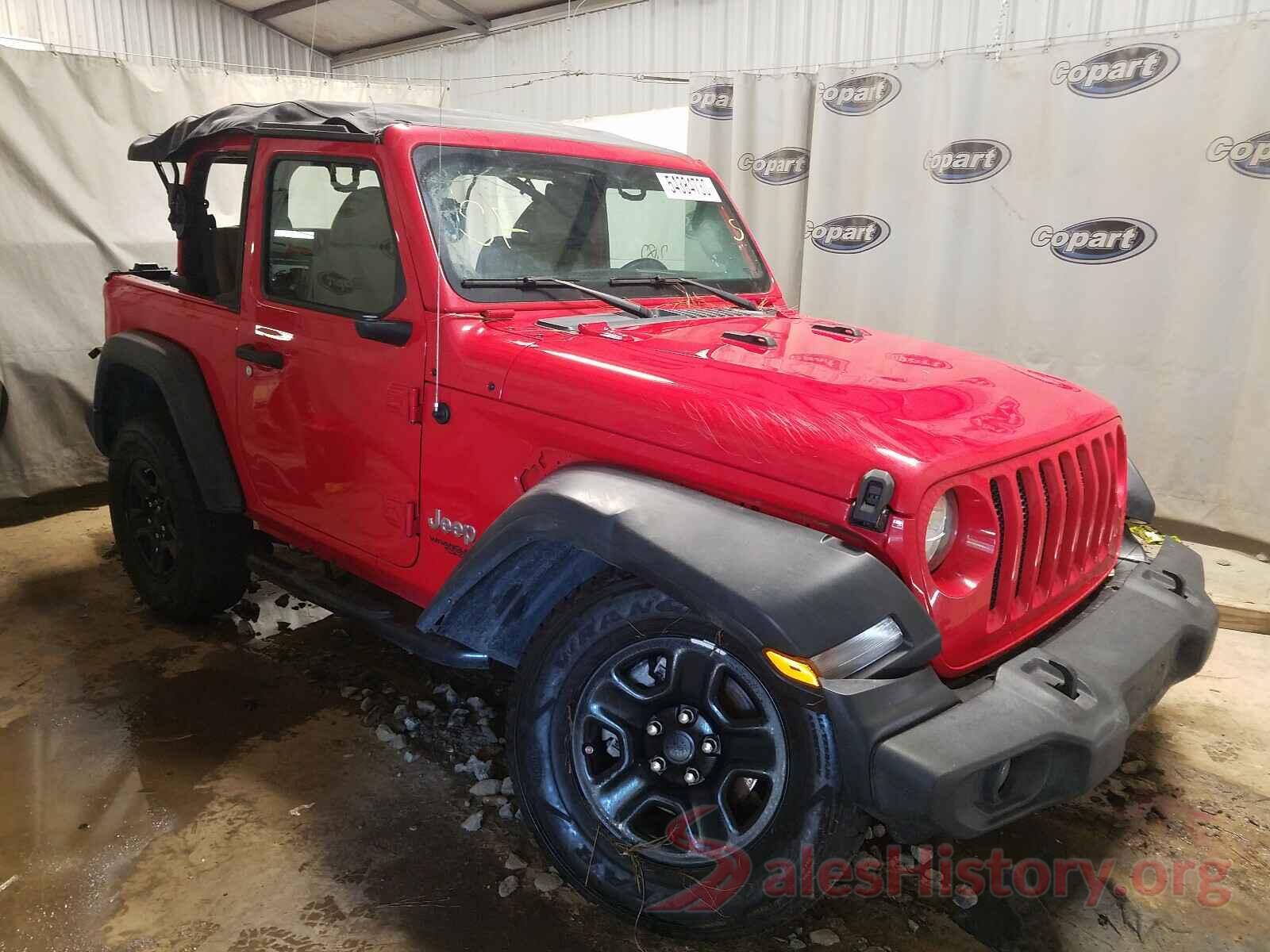 1C4GJXAN7KW520467 2019 JEEP WRANGLER