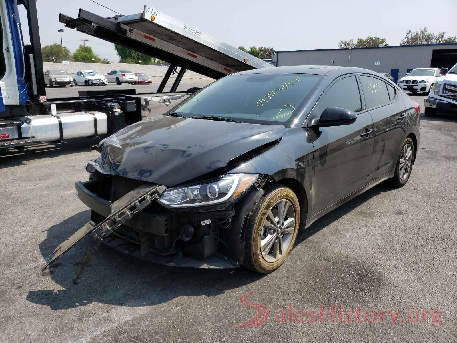 5NPD84LFXJH393799 2018 HYUNDAI ELANTRA