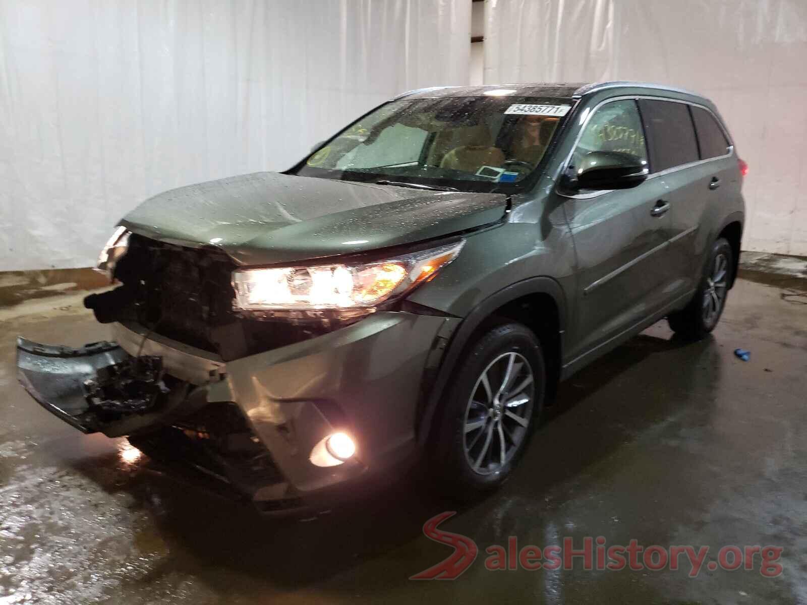 5TDJZRFH1JS491527 2018 TOYOTA HIGHLANDER