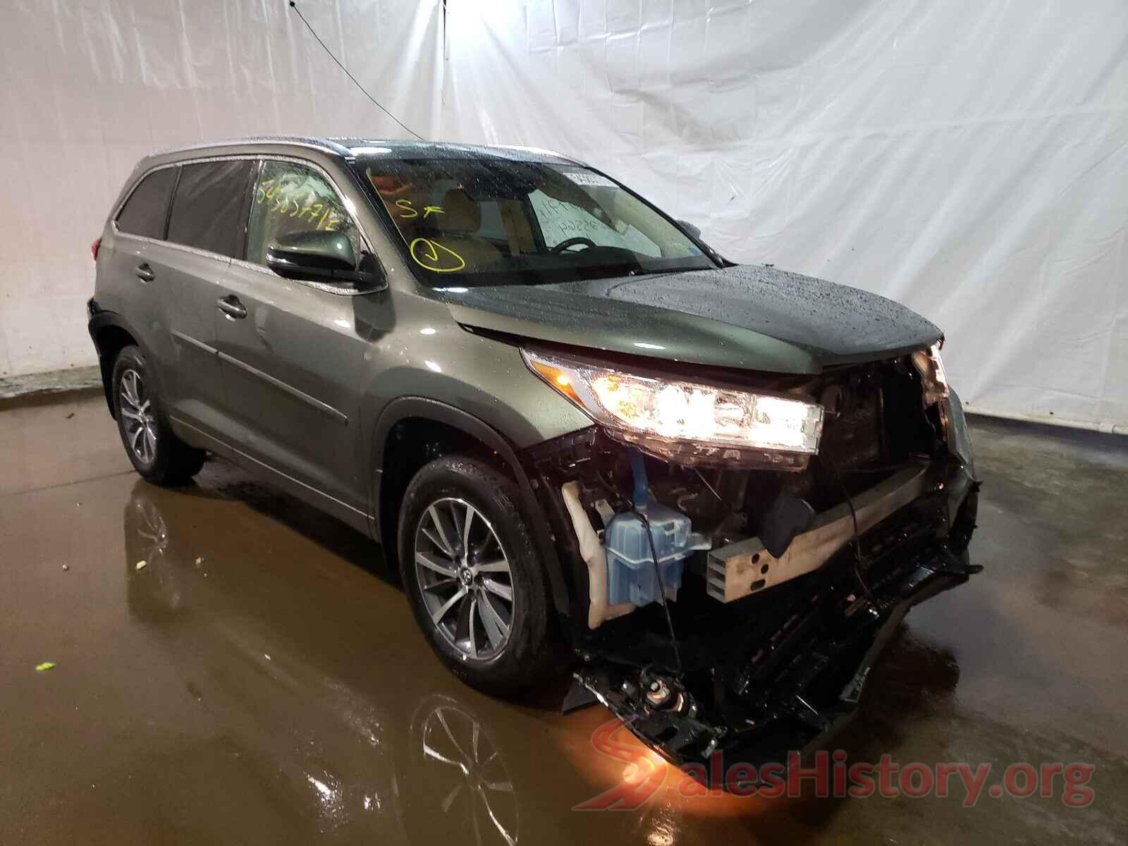 5TDJZRFH1JS491527 2018 TOYOTA HIGHLANDER