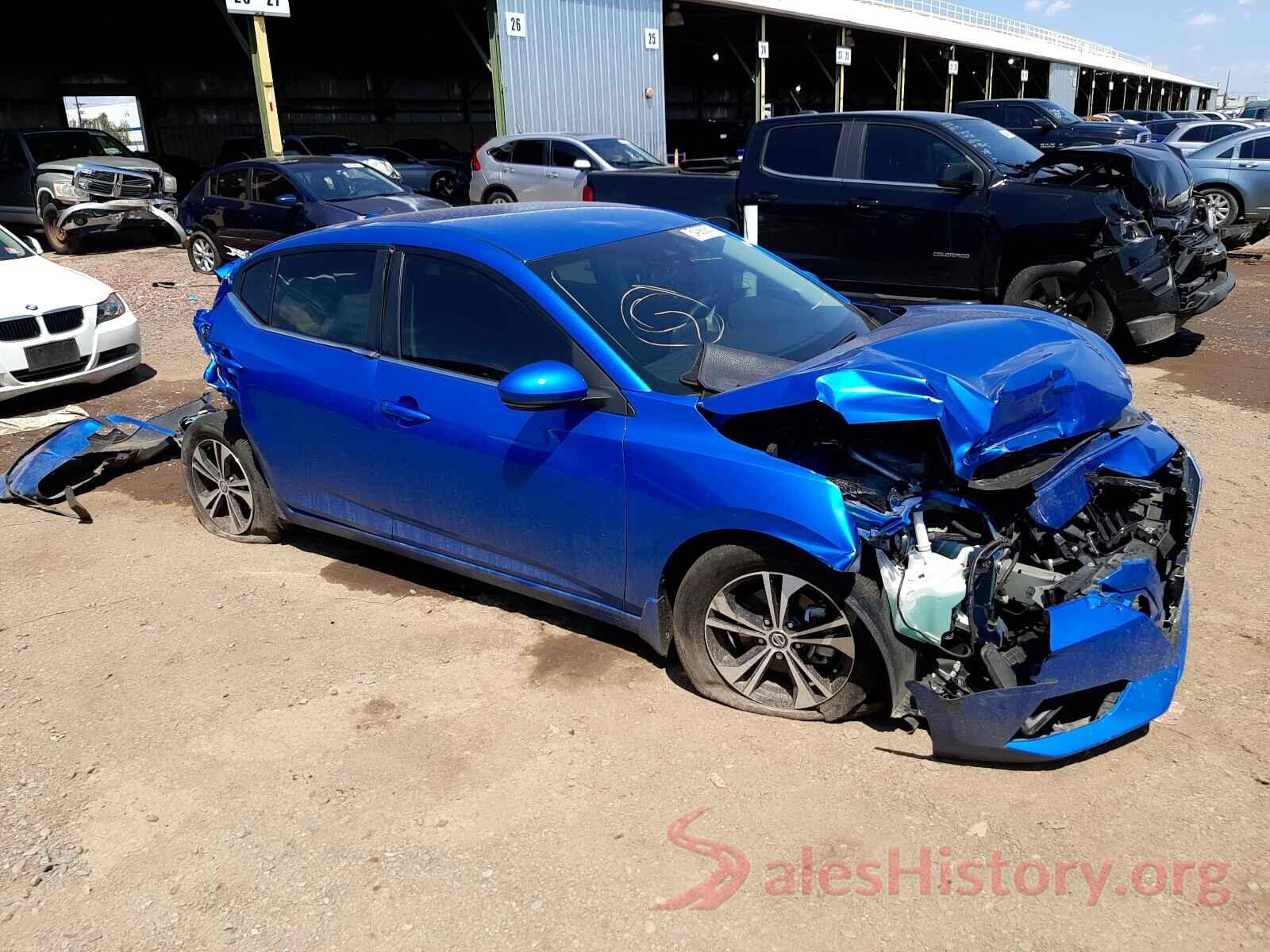 3N1AB8CV9LY219850 2020 NISSAN SENTRA