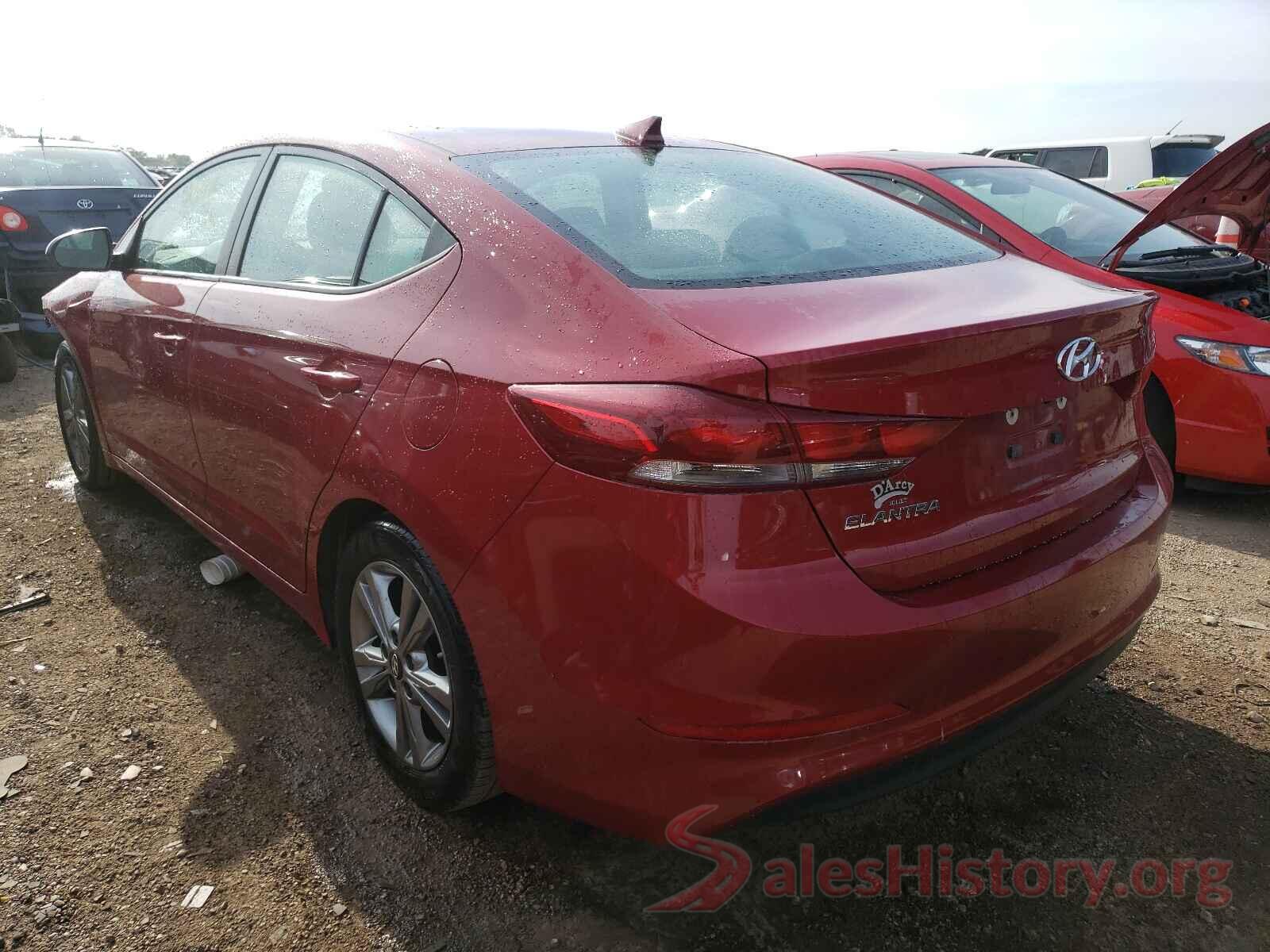 KMHD84LFXHU229433 2017 HYUNDAI ELANTRA