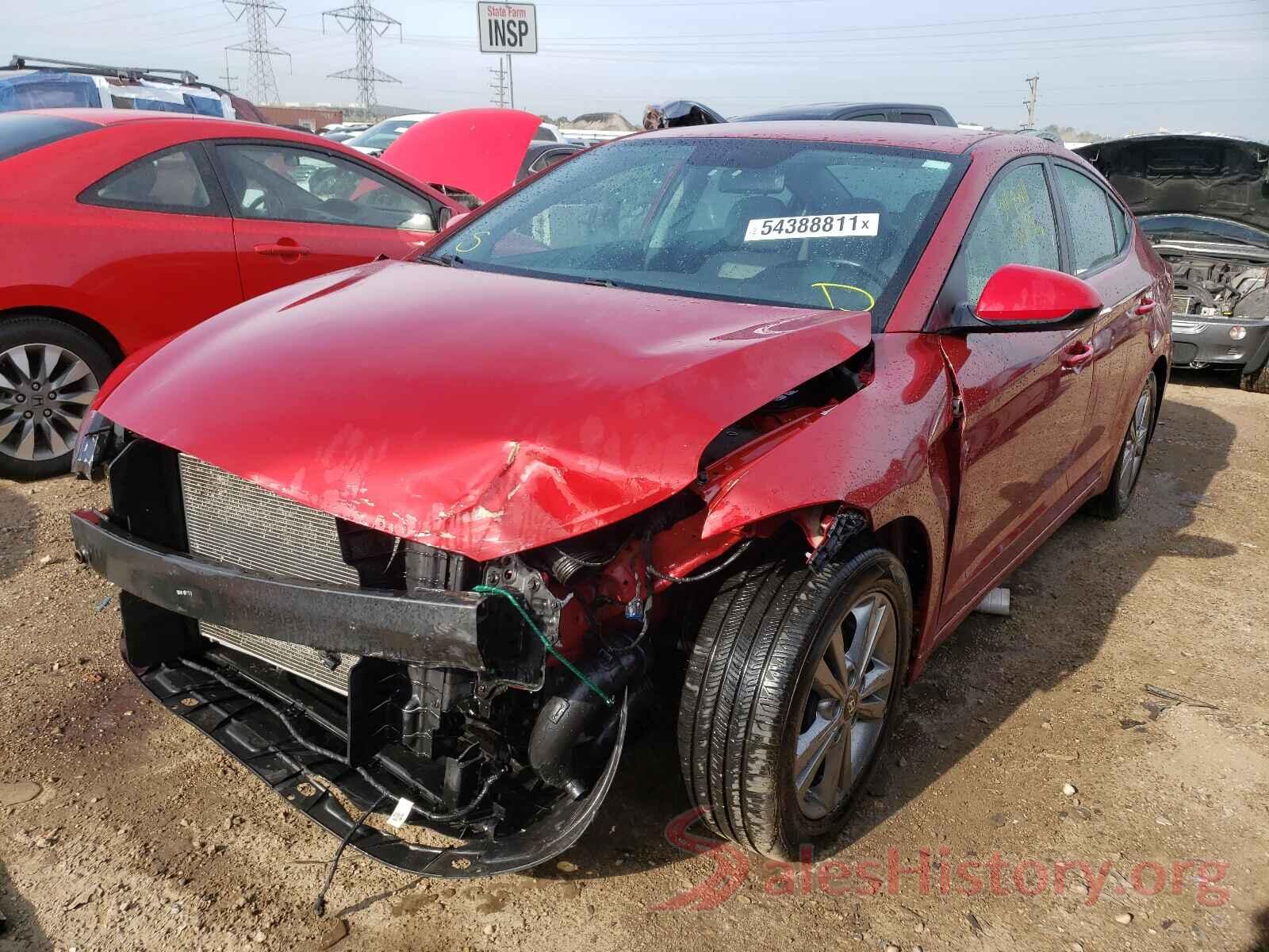 KMHD84LFXHU229433 2017 HYUNDAI ELANTRA