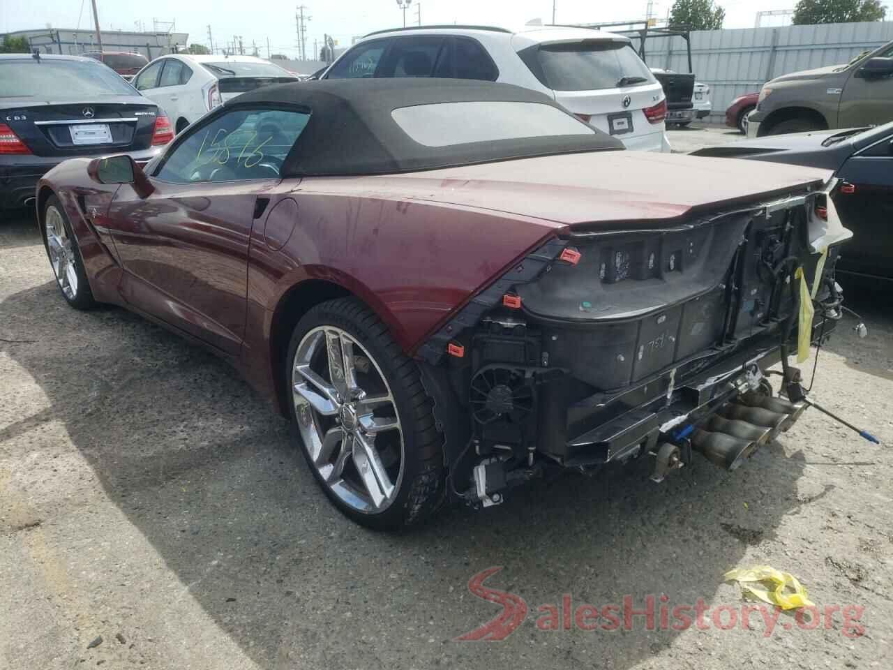 1G1YK3D74G5122923 2016 CHEVROLET CORVETTE