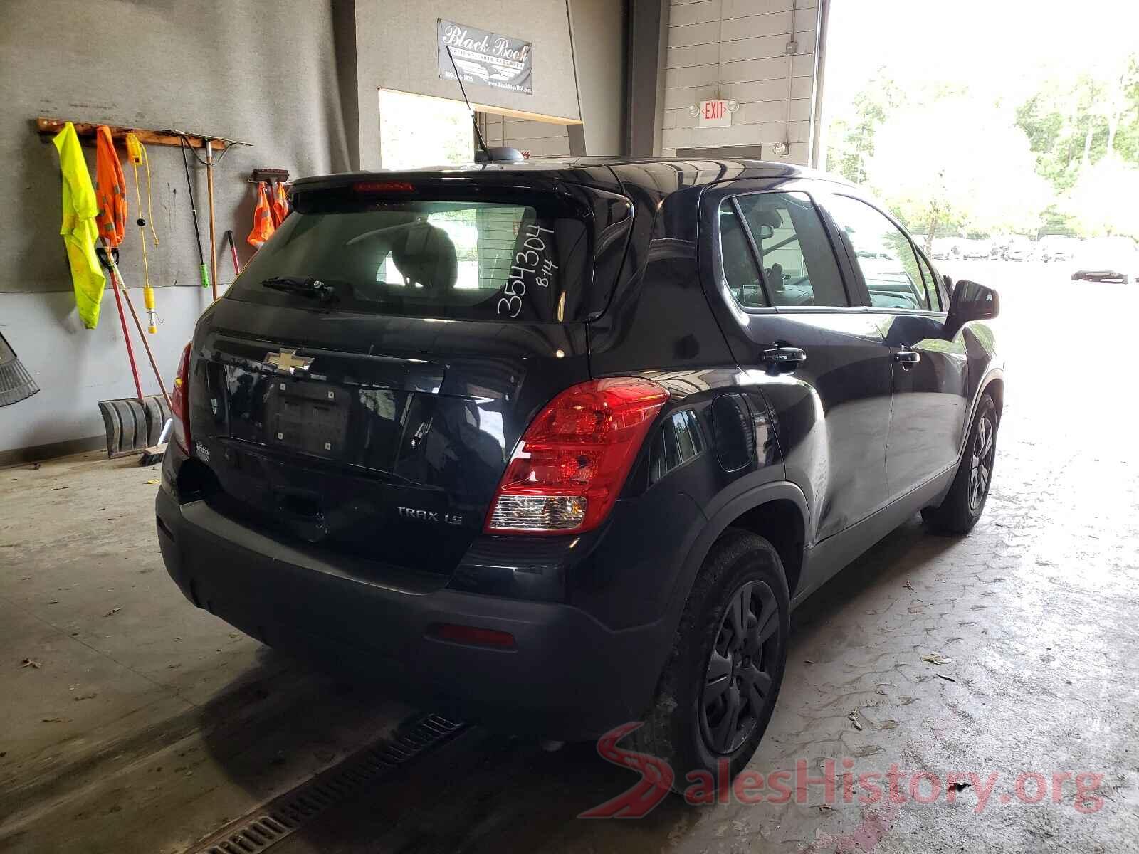 KL7CJKSB2GB735305 2016 CHEVROLET TRAX