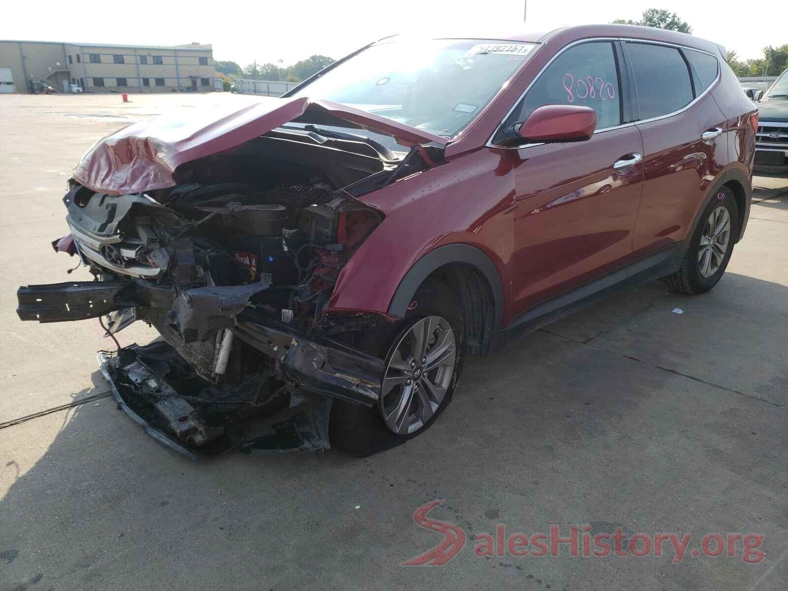 5XYZT3LB7GG348234 2016 HYUNDAI SANTA FE