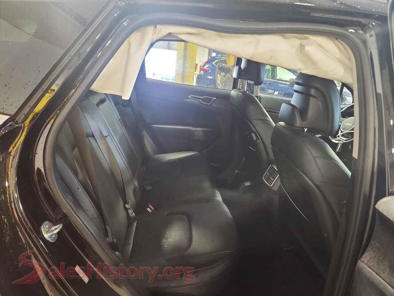 2023 KIA SPORTAGE VIN 5XYK3CAF6PG104114, VIN plate