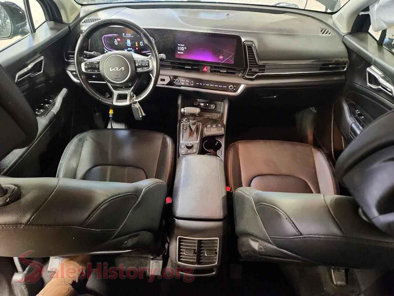 2023 KIA SPORTAGE VIN 5XYK3CAF6PG104114, interior dashboard