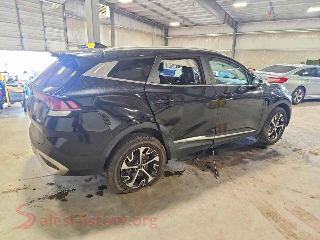 2023 KIA SPORTAGE VIN 5XYK3CAF6PG104114, right side view