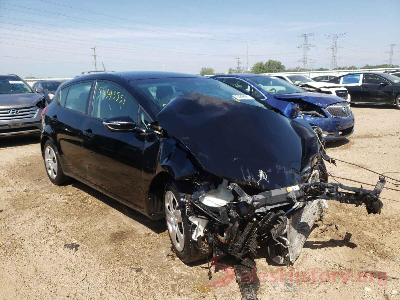 KNAFK5A81G5524516 2016 KIA FORTE