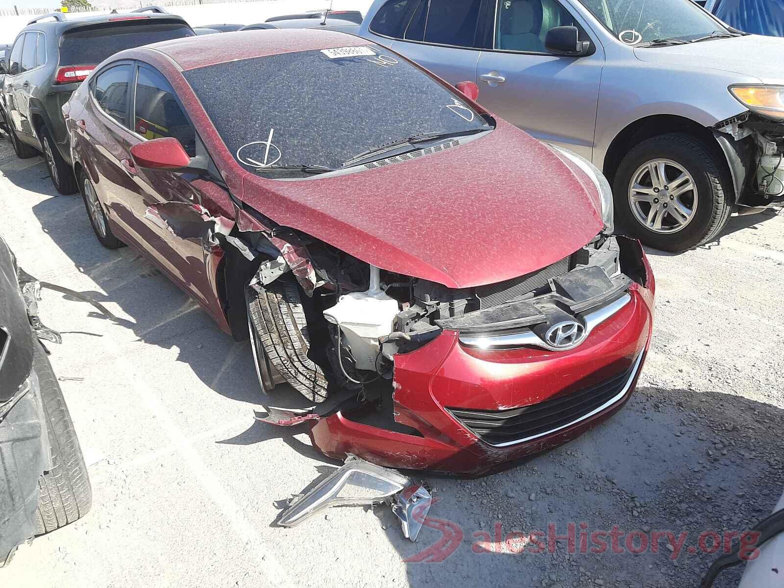 5NPDH4AE1GH724305 2016 HYUNDAI ELANTRA