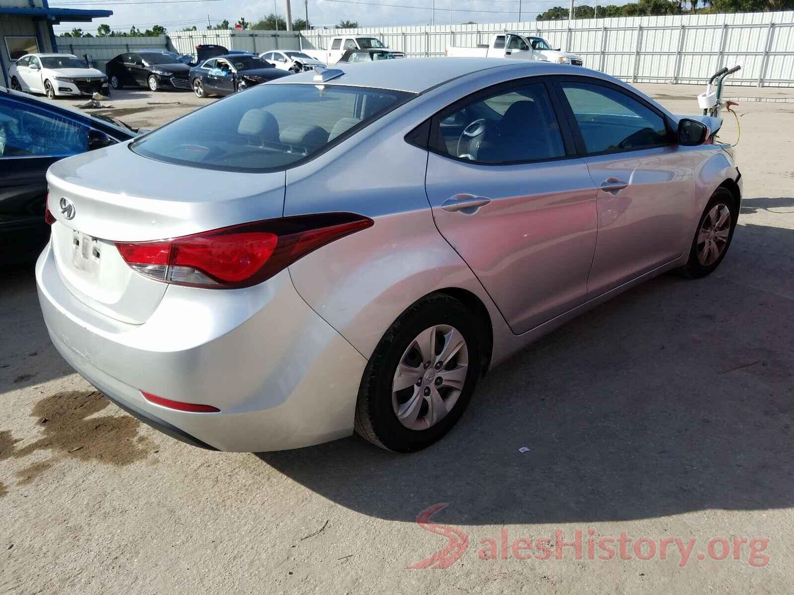 5NPDH4AE3GH773389 2016 HYUNDAI ELANTRA