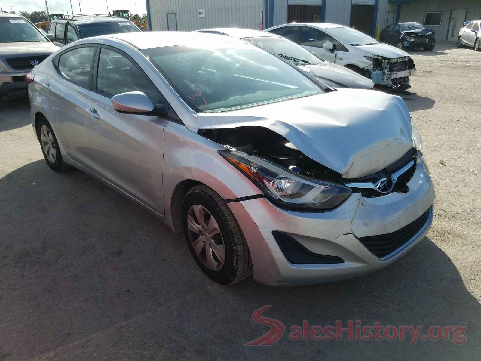 5NPDH4AE3GH773389 2016 HYUNDAI ELANTRA