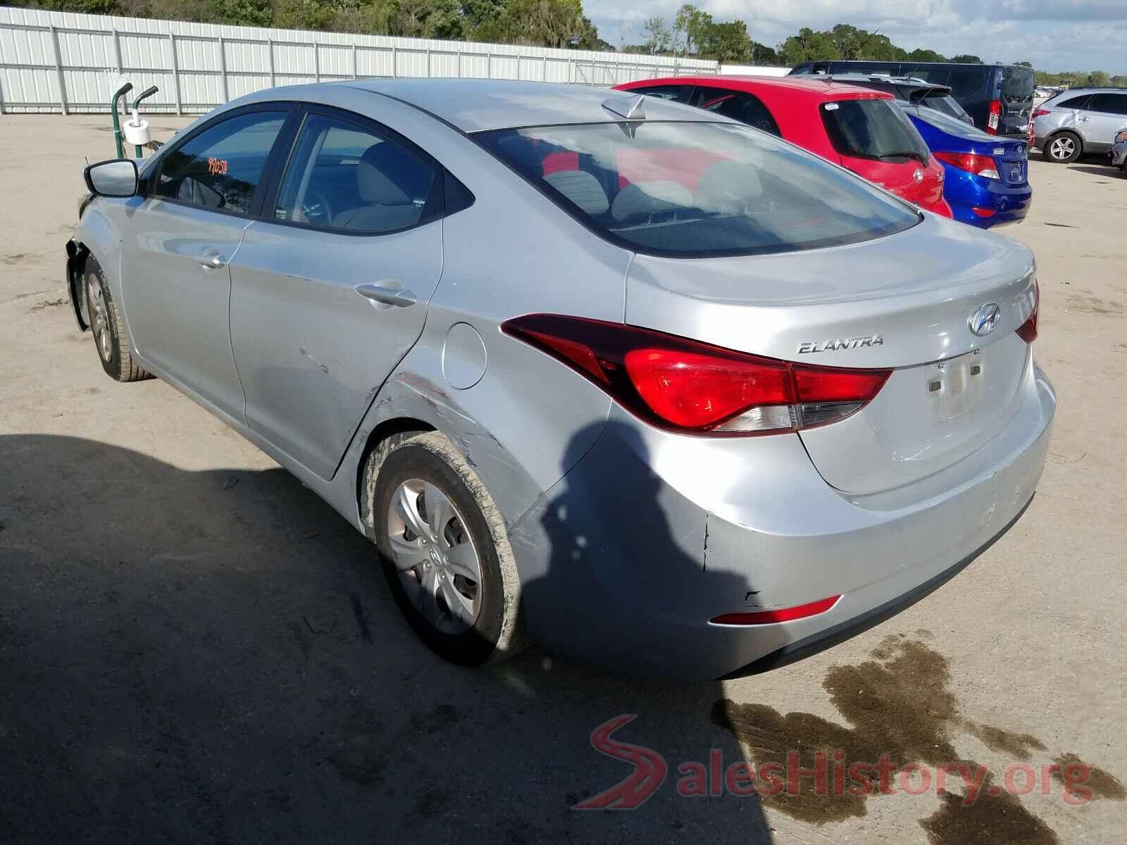 5NPDH4AE3GH773389 2016 HYUNDAI ELANTRA