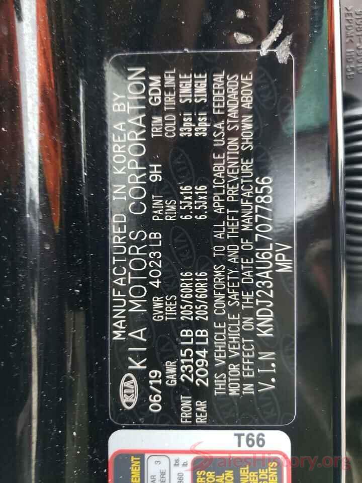 KNDJ23AU6L7077856 2020 KIA SOUL