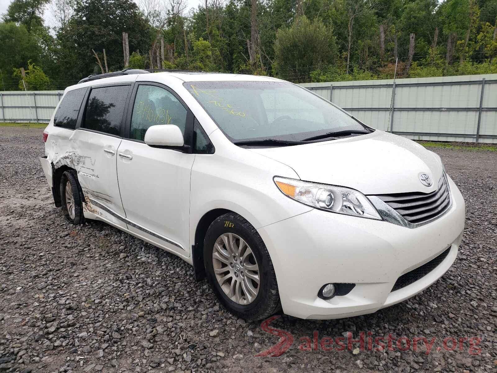 5TDYZ3DC0HS861329 2017 TOYOTA SIENNA