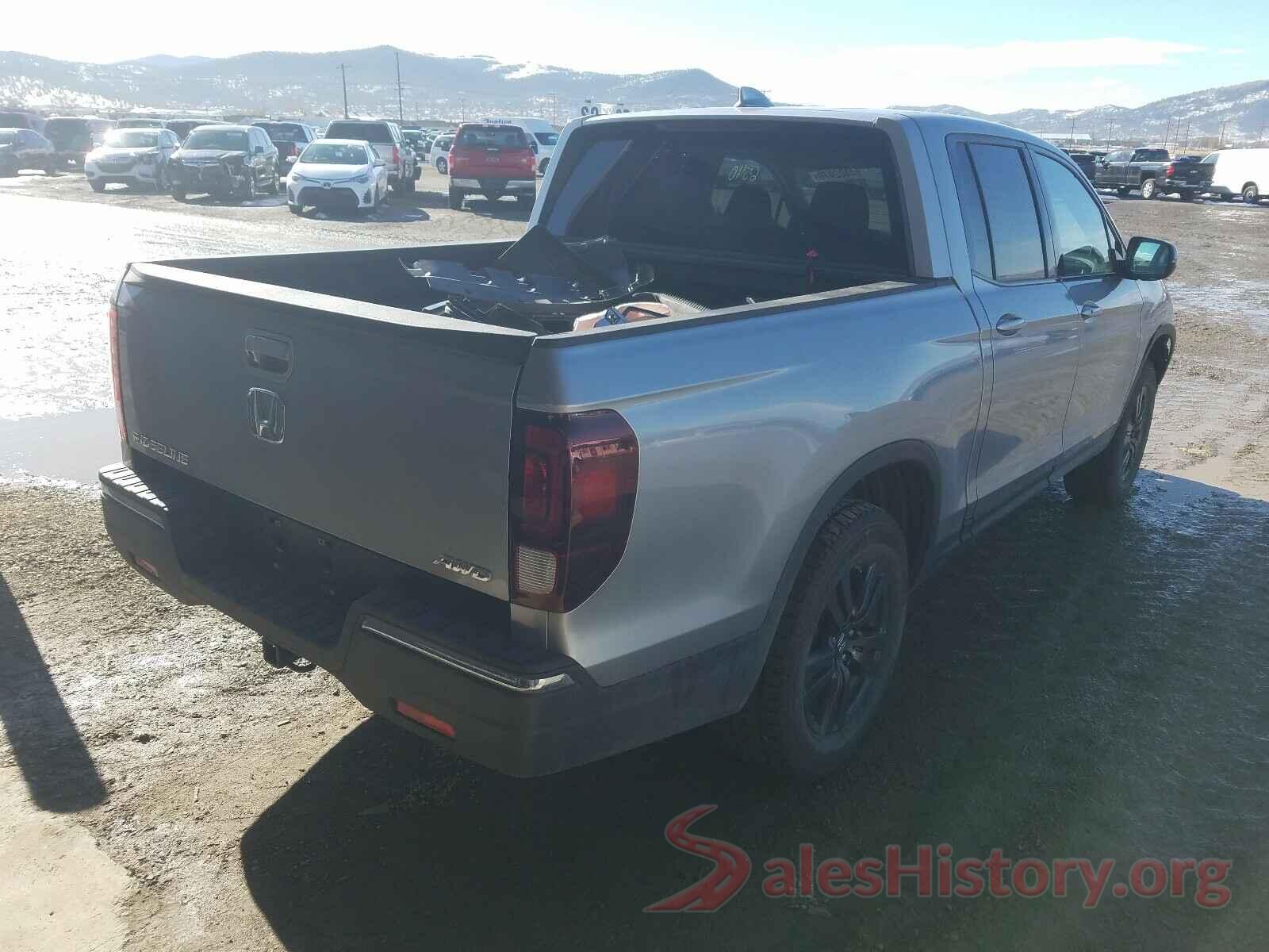 5FPYK3F15KB039645 2019 HONDA RIDGELINE