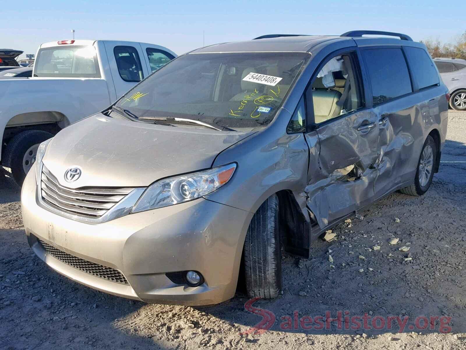 5TDYK3DC8GS707230 2016 TOYOTA SIENNA XLE