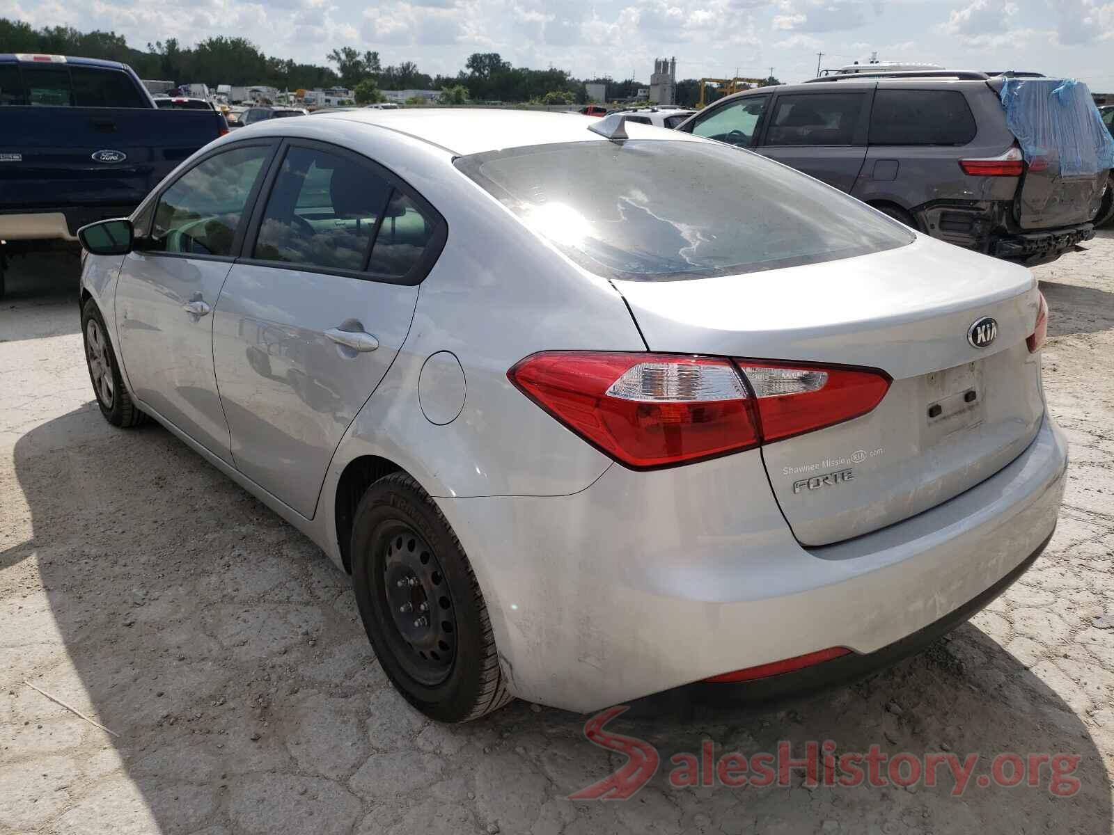 KNAFK4A6XG5535703 2016 KIA FORTE