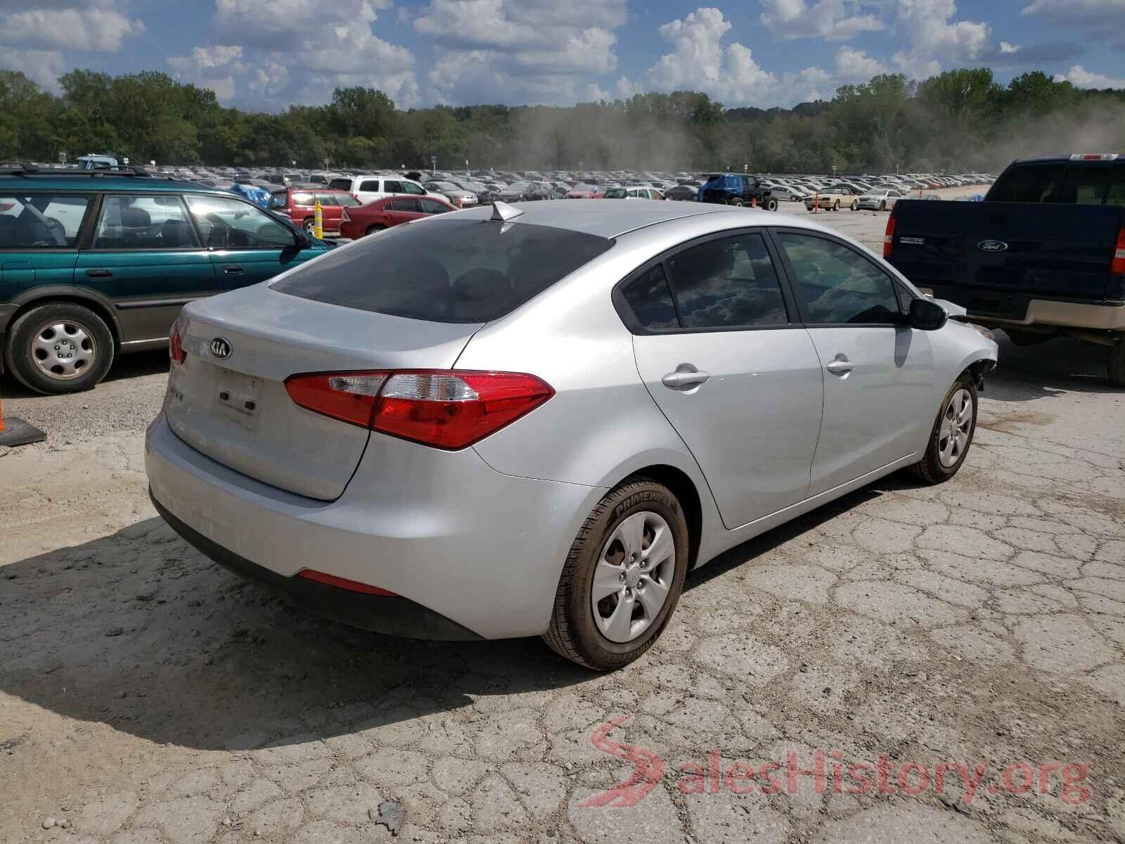 KNAFK4A6XG5535703 2016 KIA FORTE