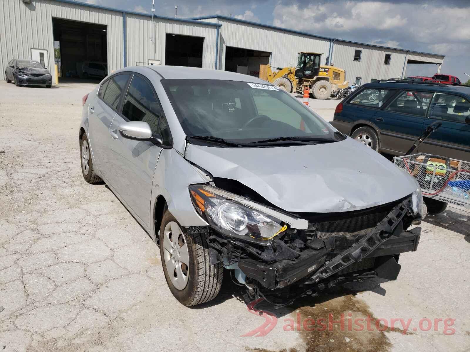 KNAFK4A6XG5535703 2016 KIA FORTE